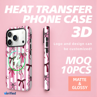 Carcasa de Teléfono Minimalista para Sublimación 3D, 2 en 1, Magnética, Imprimible por Transferencia de Calor, para iPhone 16e S26 Ultra
