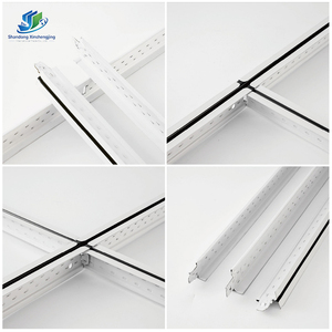 Système de grille de plafond suspendu 600x600 avec barre en T exposée, revêtement en poudre couleur RAL personnalisée, logo OEM, certifié CE ISO - Product Image 5