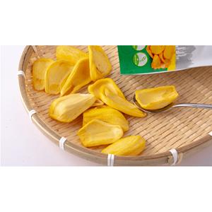 Vietnam 100% Original Sweet Taste 24-Month Shelf Life in Bulk <b>Ready</b> <b>to</b> <b>Eat</b> Crispy Crunchy FD Freeze-Dried Jackfruit Slices - Product Image 1