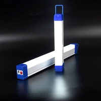 Lampe de nuit blanche moderne rechargeable par USB à LED avec base magnétique pour bureau et villa