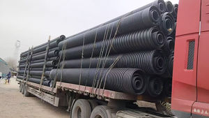 Tubería de Plástico Corrugada de Doble Pared para Alcantarillado Subterráneo de HDPE, 300 mm, 400 mm, 500 mm, 600 mm - Product Image 3