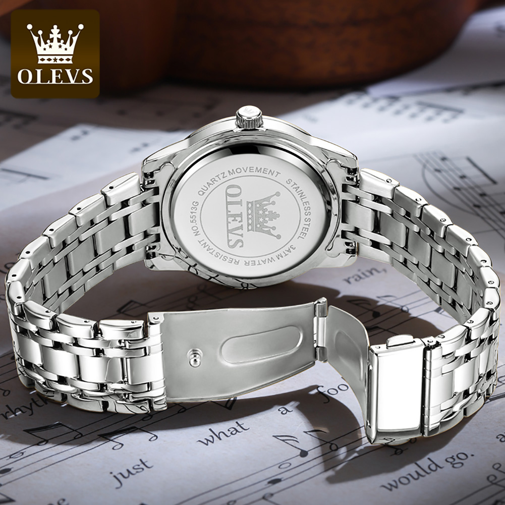OLEVS 5513 OEM Luxury New Watches - Waterproof & Luminous