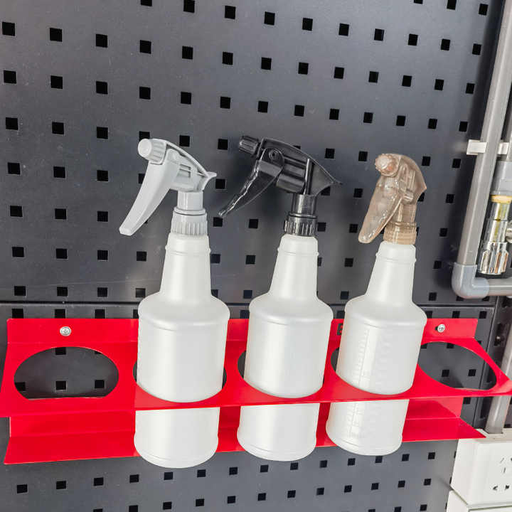 WALD 2025 Wall Mounted Car Wash Spraying Detailing Rack Metal Car Care ...