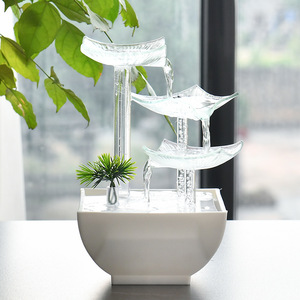 [Nền tảng chính thay mặt tóc] Vụ Nổ mới bước tăng hoa sen vần nước máy tính để bàn cao thủy tinh borosilicate trang trí may mắn - Product Image 3