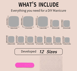 แมวที่สวยงามตาเล็บนิ้วเท้ากดบนเล็บเล็บสีม่วงส่องแสงดาวนิ้วเท้าสแควร์ปลอมประดิษฐ์กดบนเล็บนิ้วเท้า - Product Image 6