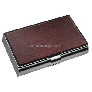 ステンレススチール名刺入れ片面DIY各種木製在庫あり - Product Image 4