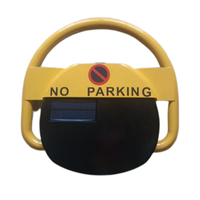 Barrière de stationnement intelligente solaire sans fil en acier avec télécommande, dispositif anti-parking, capacité de charge de 4 tonnes pour parking
