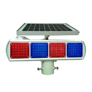 道路交通用警告灯赤と青の交通LED警告ストロボライト - Product Image 1