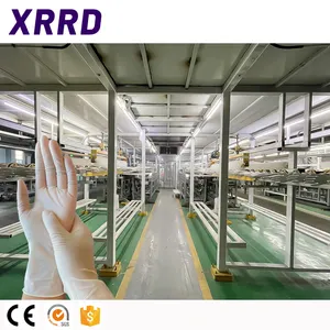 Latex Coating on The Palm and Fingers Textured Gloves Dipping Machine/Glove Production Line