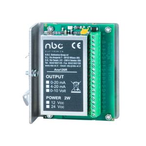 Transmisor de Señal Analógica Ana 126 R, 0-10 V Positivo/Negativo, 4-20 mA, Versión 24 VCC - Product Image 4