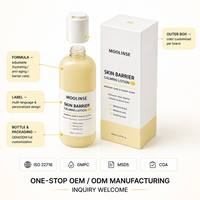Lotion hydratante apaisante pour la barrière cutanée MOOLINSE, extrait de panthénol et de centella, préparation pour le maquillage, peau éclatante, peptide GHK-Cu, OEM