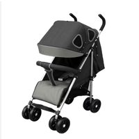 Poussette bébé pliable légère 3 en 1 en alliage avec siège berceau pour nouveau-nés, fonction poussoir pour le confort des enfants