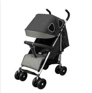 Poussette <span class=keywords><strong>bébé</strong></span> pliable légère 3 en 1 en alliage avec siège berceau pour nouveau-nés, fonction poussoir pour le confort <span class=keywords><strong>des</strong></span> enfants - Product Image 3