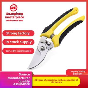 Fabricante en stock al por mayor tijeras de podar de jardín de acero inoxidable <span class=keywords><strong>pico</strong></span> de pájaro y tijeras de adelgazamiento de frutas para podar árboles - Product Image 6