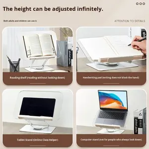 <span class=keywords><strong>Support</strong></span> de lecture multifonctionnel transparent et <span class=keywords><strong>invisible</strong></span>, porte-livres, étagère pour livres d'images pour enfants, bureau, 39x28cm, fabriqué en Chine - Product Image 4