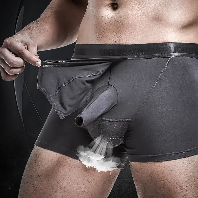 Material personalizado modelo roupa íntima boxers masculinos roupa íntima de elefante