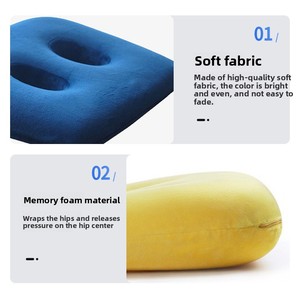 <span class=keywords><strong>Cuscino</strong></span> in Memory Foam Traspirante a Doppio Foro per Protezione dell'Anca, per Pazienti Allettati, Allevia la Pressione, Fornitura Diretta dalla Fabbrica - Product Image 2