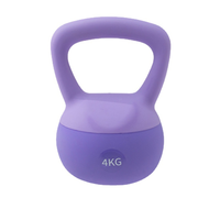 Offre Spéciale – Kettlebell Souple en PVC, Vente Directe Usine, 2kg, 4kg, 6kg, 8kg, Antidérapant, pour Entraînement de Force à Domicile, Fitness, Yoga et Pilates pour Femmes