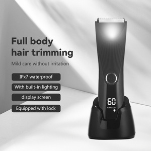 Tondeuse corporelle électrique lavable OEM pour hommes et femmes, épilateur, rasoir, tondeuse à barbe, kit de toilettage corporel - Product Image 3