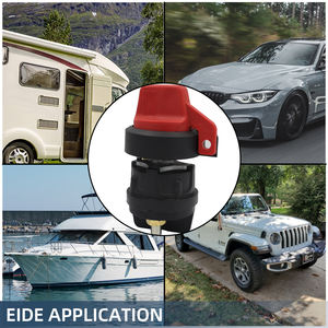 Interruptor Aislador de Batería de Alta Corriente 400A 36V SPST IP68 con Perilla Roja y Contactos de Cobre para Yate, Embarcaciones, RV, ATV - Product Image 5