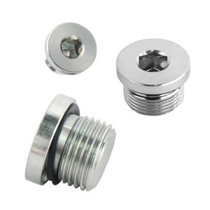 Presse-étoupe 4BN-WD en acier au carbone galvanisé, filetage extérieur, bouchon hexagonal pour tubes britanniques avec joint en caoutchouc pour l'étanchéité - Product Image 2