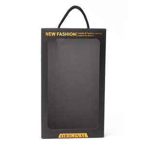 Đơn giản thân thiện với môi màu đen Giấy Màu Hồng Hộp gói cho Iphone trường hợp bìa điện thoại di động vỏ hiển thị bao bì hộp với Windows - Product Image 5