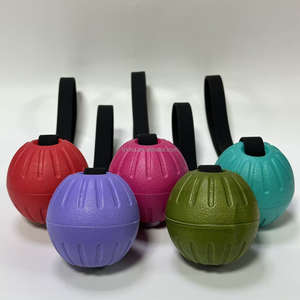 Balle à mâcher moderne de luxe pour animaux de compagnie en mousse EVA avec corde colorée – Nettoyage des dents – Vente directe usine – Plusieurs couleurs disponibles - Product Image 3