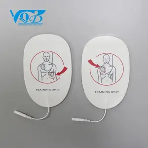 Sản Xuất Chuyên Nghiệp Dành Cho Người Lớn AED Khử Rung Điện Cực Pad Đào Tạo Pads Cho AED Thiết Bị