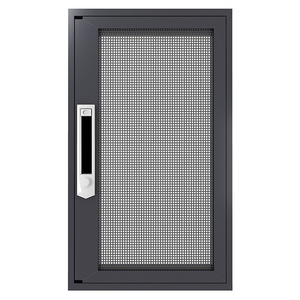 Nhiệt phá vỡ côn trùng màn hình duy nhất TREO CỬA SỔ hàng đầu treo mái hiên cửa sổ Trắng nhôm cửa sổ kính Ba Lan - Product Image 6