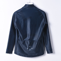 Tarstone Hommes Cyclisme Running Veste Chaude Thermique Veste Bleu Vélo Manteau pour L'hiver