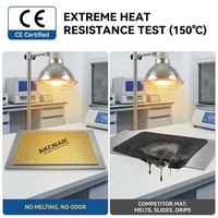 Feuille d'isolation acoustique autocollante multicouche Antela en aluminium de 10 mm d'épaisseur pour l'atténuation des vibrations et l'isolation thermique