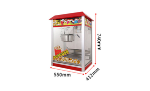 Fuqi Electric Automatic Commercial Popcorn <span class=keywords><strong>Maker</strong></span> Maschine OEM/ODM Großhandel Fabrik Neuer Zustand für Bäckerei Verwendung Kern motor