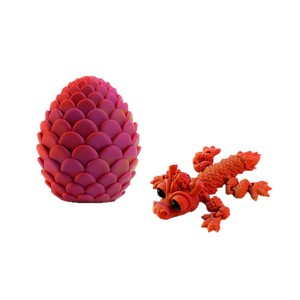 2025 Original <span class=keywords><strong>Huevo</strong></span> de Dragón Impreso <span class=keywords><strong>en</strong></span> 3D, Juguete Modelo de Dragón Burbuja, Creativo, Descompresivo, Articulado, Productos de Animales y Dinosaurios para Niños - Product Image 4