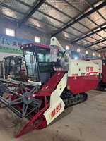 Moissonneuse-batteuse automatique Touxin pour riz, blé, maïs avec fonction anti-rupture, moteur écologique, haute productivité, usage agricole