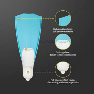 زعانف غوص تحت الماء أو السباحة أو الغوص أو الغوص بالظواطئ - Product Image 3