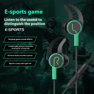 Lo último en auriculares intrauditivos 9D de calidad de sonido envolvente 3,5mm tipo C con cable Bass Gaming Diadema Personalización Teléfono móvil Viaje - Product Image 2