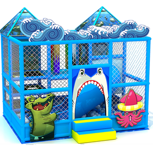สนามเด็กเล่นในร่มธีมมหาสมุทร อุปกรณ์สนามเด็กเล่นมือสองสำหรับขาย - Product Image 1