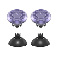 Capuchons de joystick ergonomiques amovibles et gravés en métal pour la réparation de la manette PS5 Edge