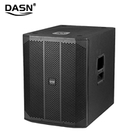 DASN B8 6400W Crête 1600W RMS Subwoofer 18 Pouces Audio DJ Fête Scène Intérieur Extérieur Actif Enceinte Colonne Professionnelle Système de Sonorisation