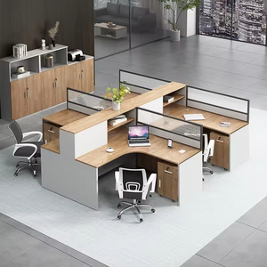 Estaciones de <span class=keywords><strong>Trabajo</strong></span> de Oficina Personalizadas de Alta Calidad para <span class=keywords><strong>Call</strong></span> <span class=keywords><strong>Center</strong></span>, Escritorios para Empleados, Muebles de Oficina para 2/3/4/6 Personas - Product Image 5