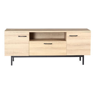 <span class=keywords><strong>Meuble</strong></span> <span class=keywords><strong>TV</strong></span> moderne en bois avec cadre en fer <span class=keywords><strong>et</strong></span> pieds en métal <span class=keywords><strong>Meuble</strong></span> de salon avec <span class=keywords><strong>meuble</strong></span> de rangement pour la maison - Product Image 2