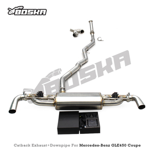 ระบบท่อไอเสีย Boska Valvetronic สำหรับรถยนต์ Mercedes-Benz GLE450 Coupe W167 3.0T ปี 2020-2024 ระบบเก็บเสียงไอเสีย SS304 - Product Image 5