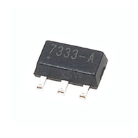 Circuit intégré régulateur linéaire différentiel basse tension (LDO) SMD HT7333-A SOT-89, régulateur de tension à trois bornes basse consommation HT7333