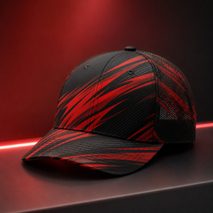 Casquette de baseball trucker personnalisée haute performance, 6 panneaux, maille respirante, pour sports de plein air, marque privée OEM ODM - Product Image 1
