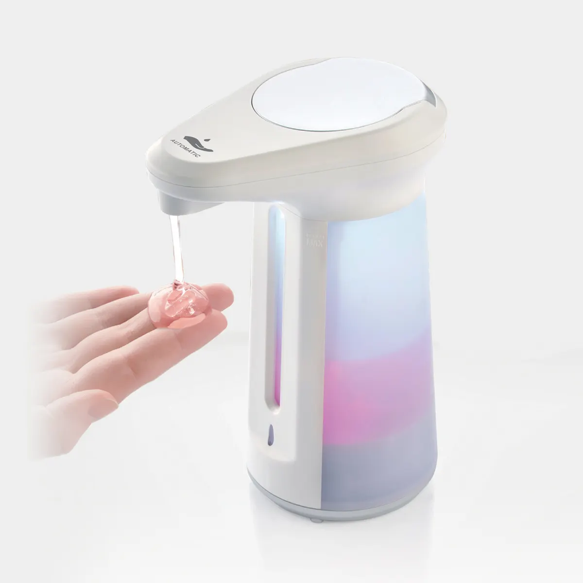 High quality home bathroom and hotel plastic touch sensor non-contact dish automatic soap dispenser