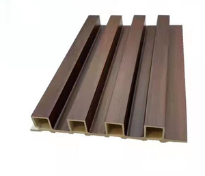 עיצוב מודרני לוח קיר pvc עבור יישום הדירה חיצונית חיפוי <span class=keywords><strong>wpc</strong></span> עמיד למים וקיר דקורטיבי לחות - Product Image 5