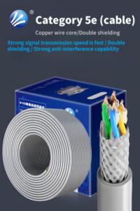 Cat 5e Kabel Bestandener <span class=keywords><strong>Test</strong></span> Reines Kupfer 24AWG 2PR 4PR 305m 1000ft 0,5 UTP Cat5 Cat 5e Außenkabel - Product Image 6