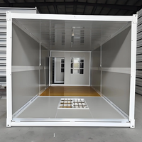 20-Fuß-Containerhaus, Modulares Vorgefertigtes Faltbares Heim, 2-stöckiges Wohnheim, Schlafzimmer, Bürogebäude, Umweltfreundlich, Schnell Aufzubauen