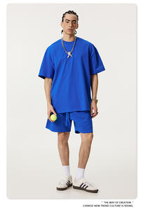 Camisetas de Hombre de Alta Calidad, 305G, 100% Algodón Chenille, Talla Grande, Bordado Personalizado, Camiseta Blanca para Hombre - Product Image 5