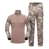Tenue Tactique Camouflage Bleu Foncé G2 Respirante et Élastique, Vêtements de Sécurité, Uniforme Tactique – Vente Directe Usine